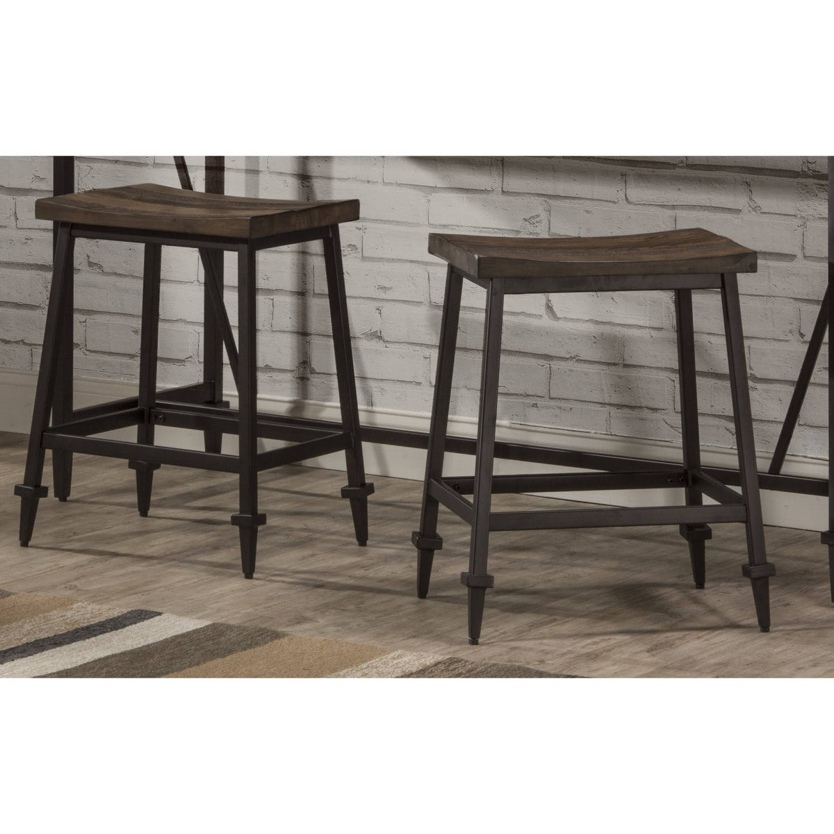 Backless Counter Height Stool - Set of 2 P8337