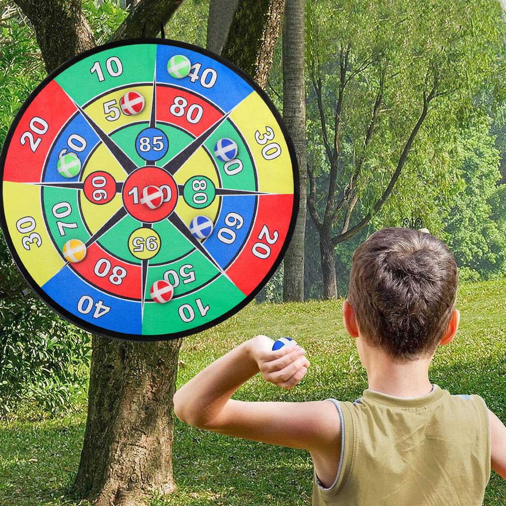 26'' Dartboard Set with 16 Sticky Balls and 2 Hooks B15310