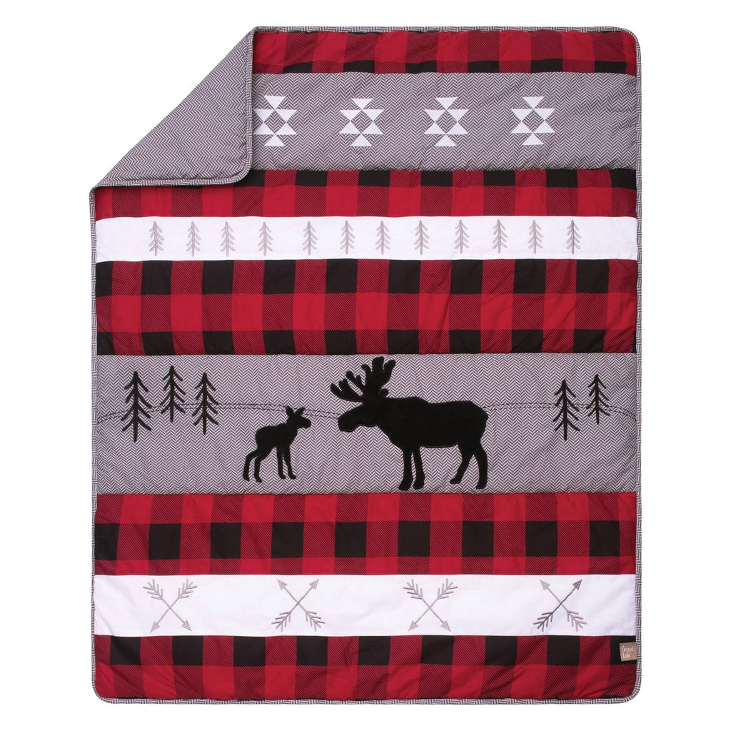 3 Piece Crib Bedding Set R968