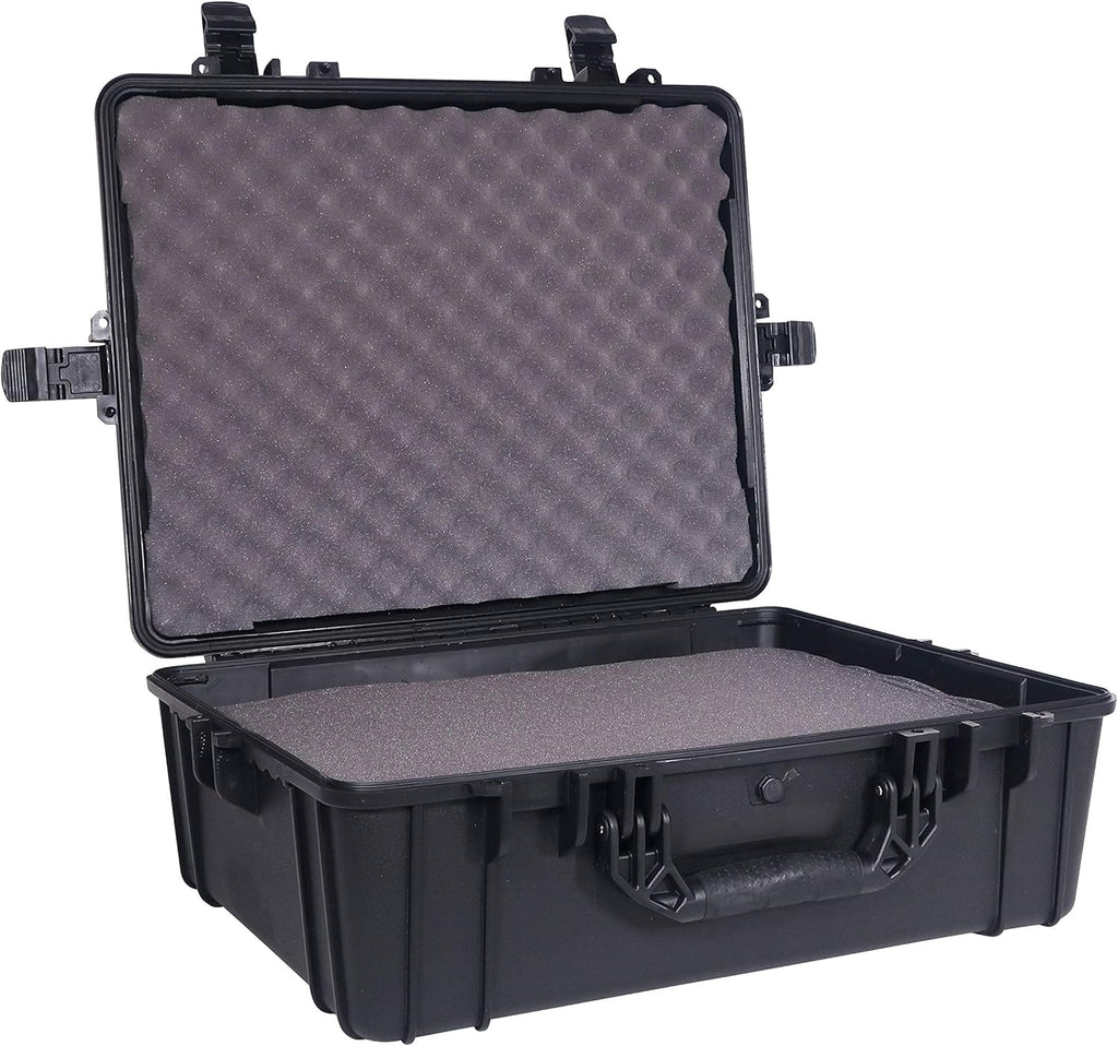 25 XL Waterproof Protective Hard Case with Foam, Black V299