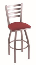 25x22 Counter Stool with Stainless Finish and 360 Swivel B2461