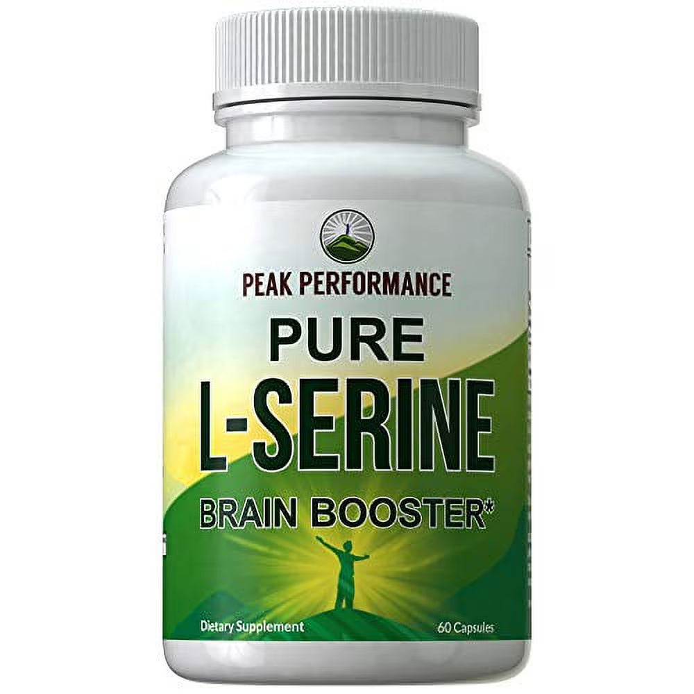 L-Serine Capsules 500mg Non-GMO Supplement (60 Se X24917