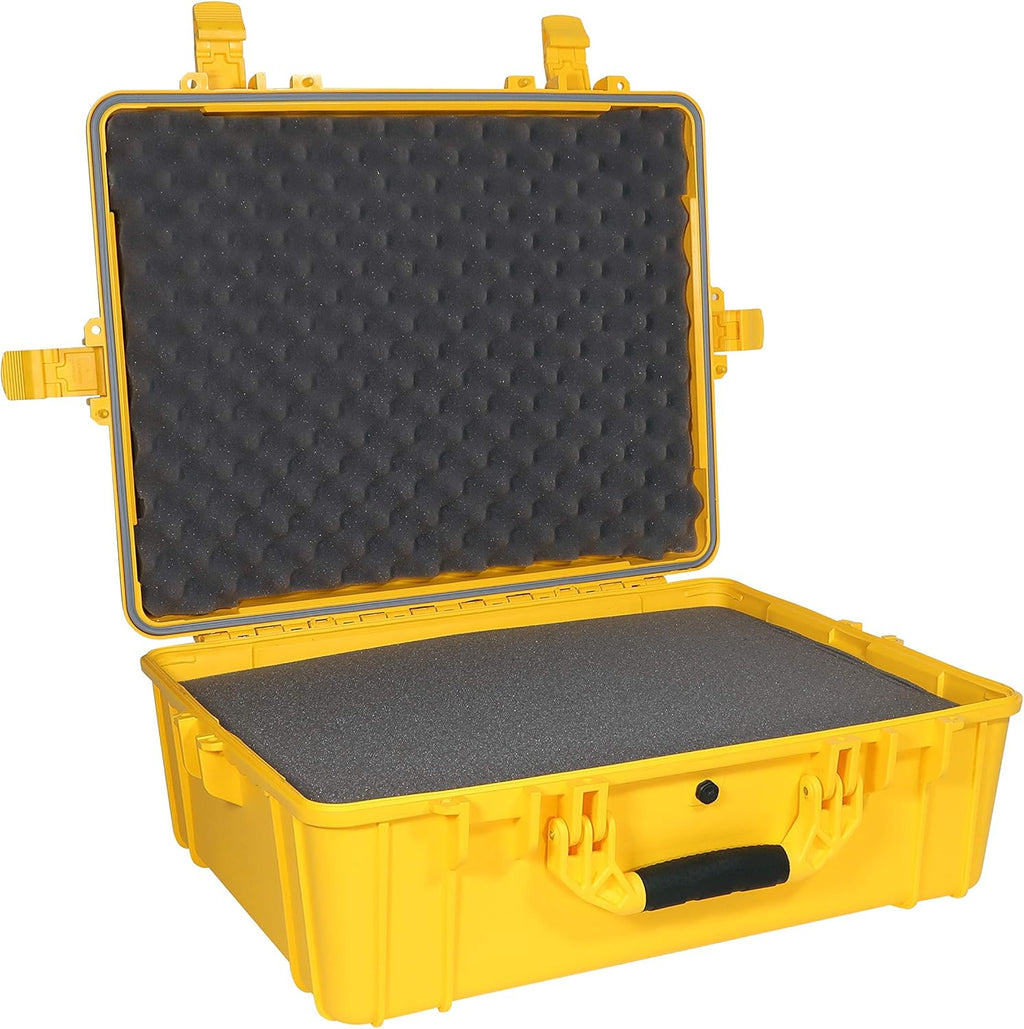 25 XL Waterproof Protective Hard Case with Foam, Black V299
