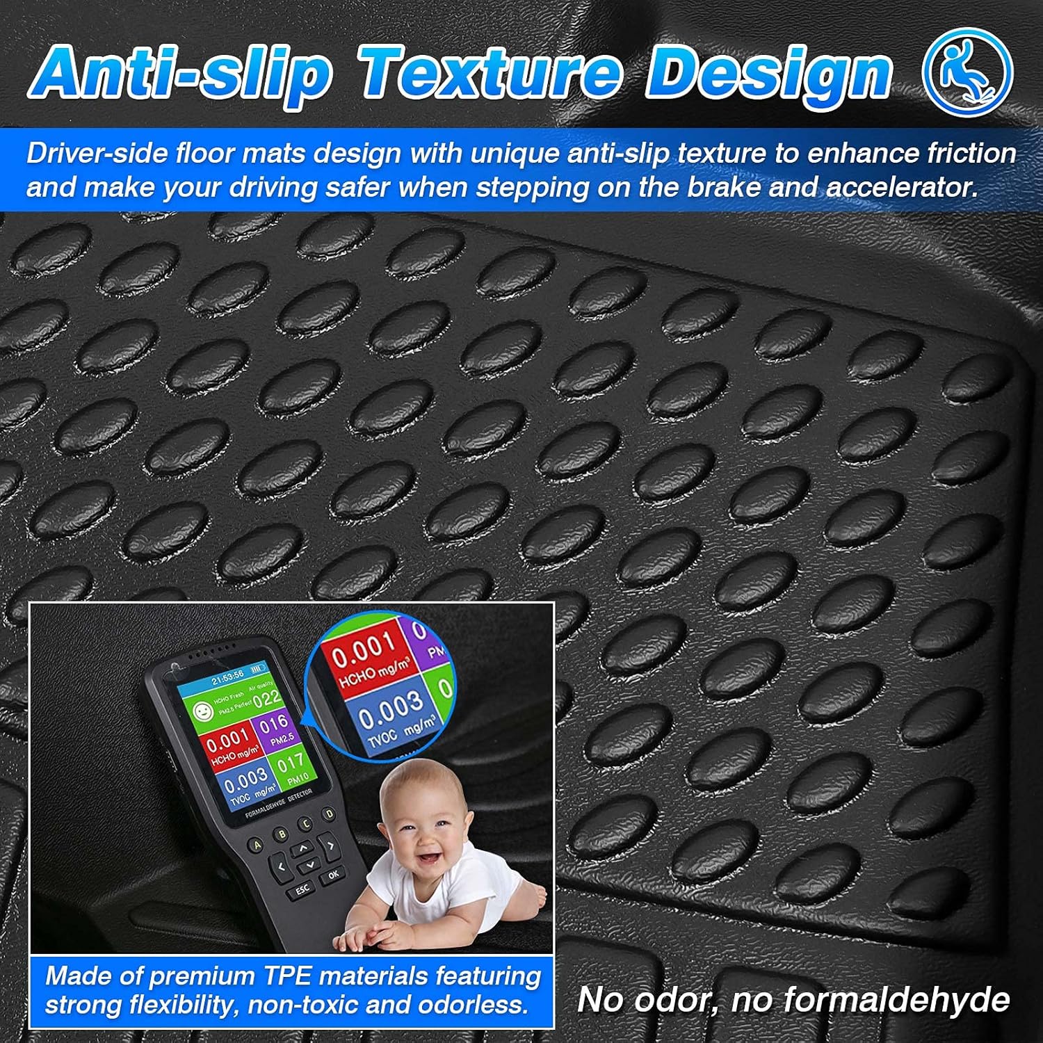 3 Row All Weather TPE Floor Liner Set C18155