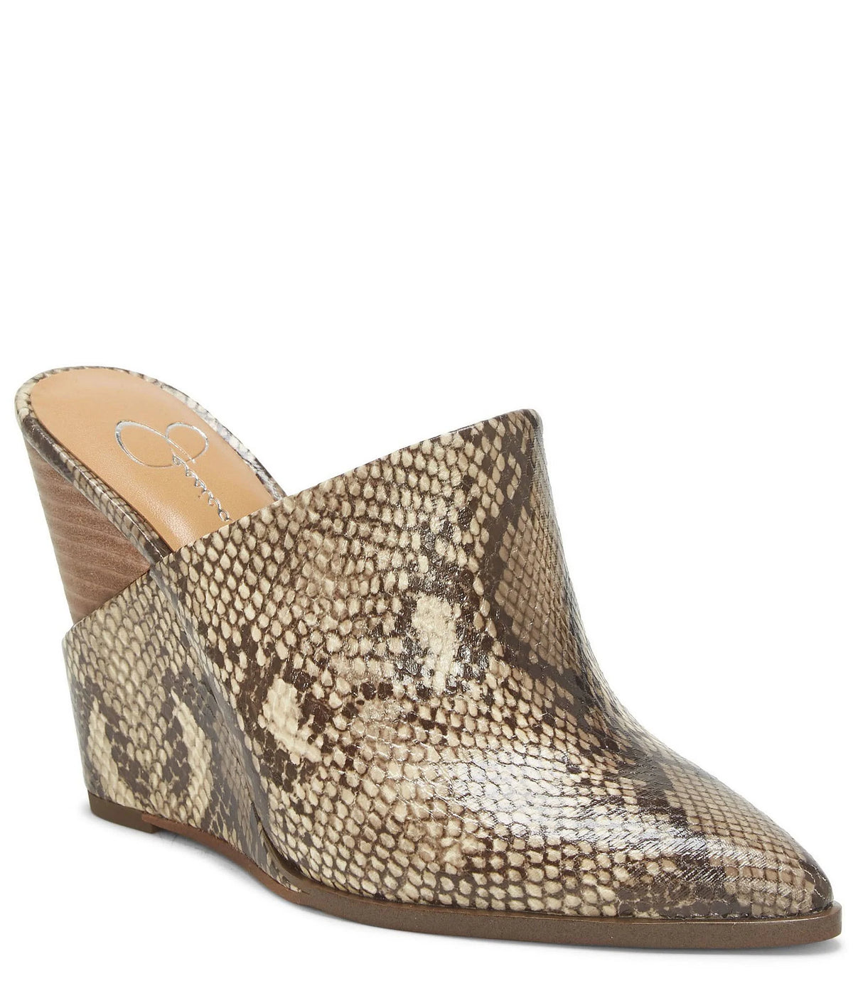 Natural Snake Mules S821642
