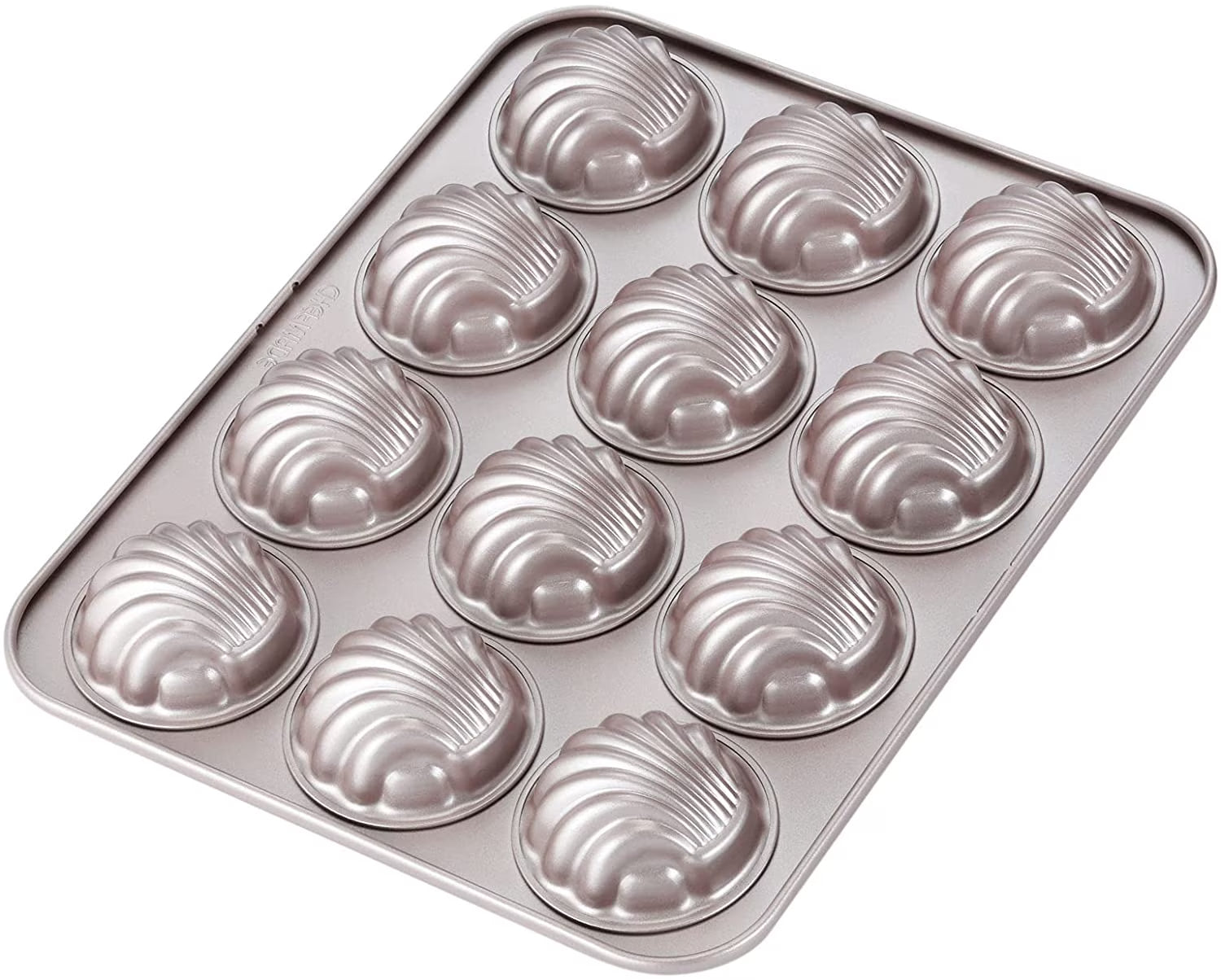 12-Cavity Non-Stick Madeleine Mold Cake Pan T1890