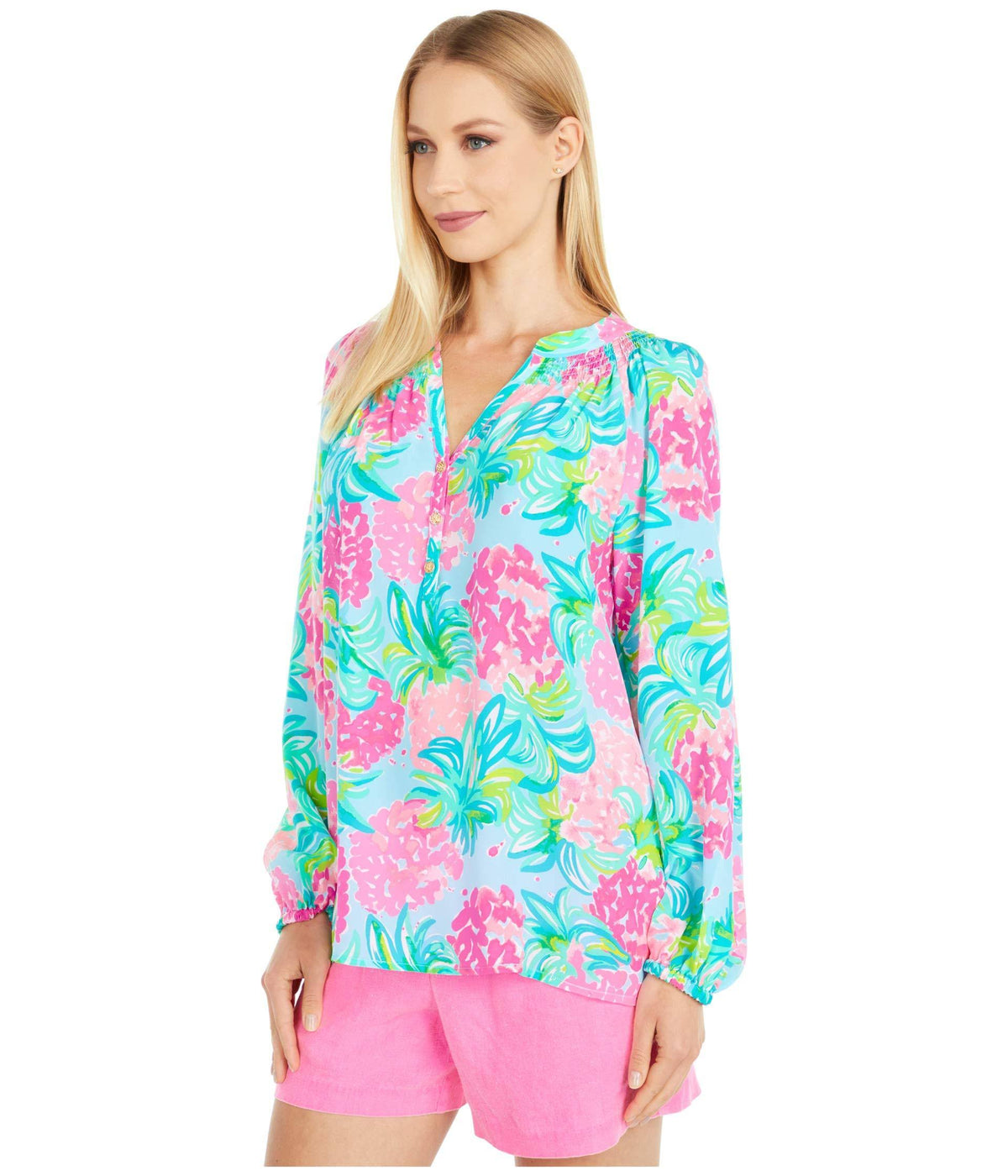 Elsa Top Mandevilla Pink Xxs N6953