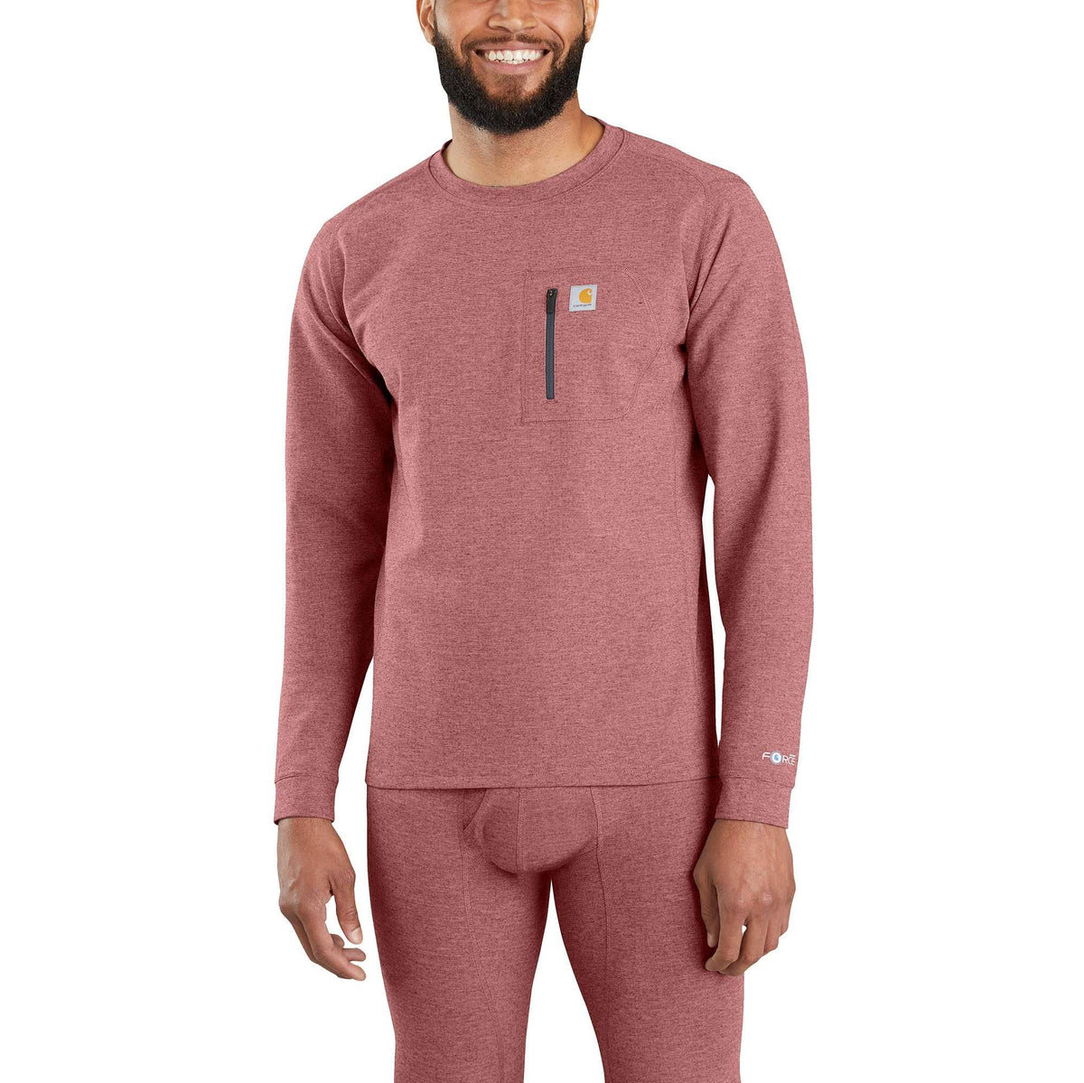 Brick Red Heavyweight Crew L5103