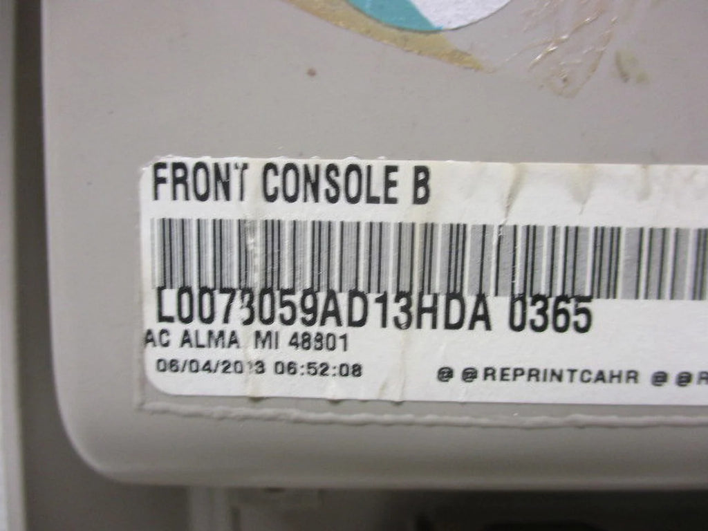 Roof Mounted Front Console Y17839