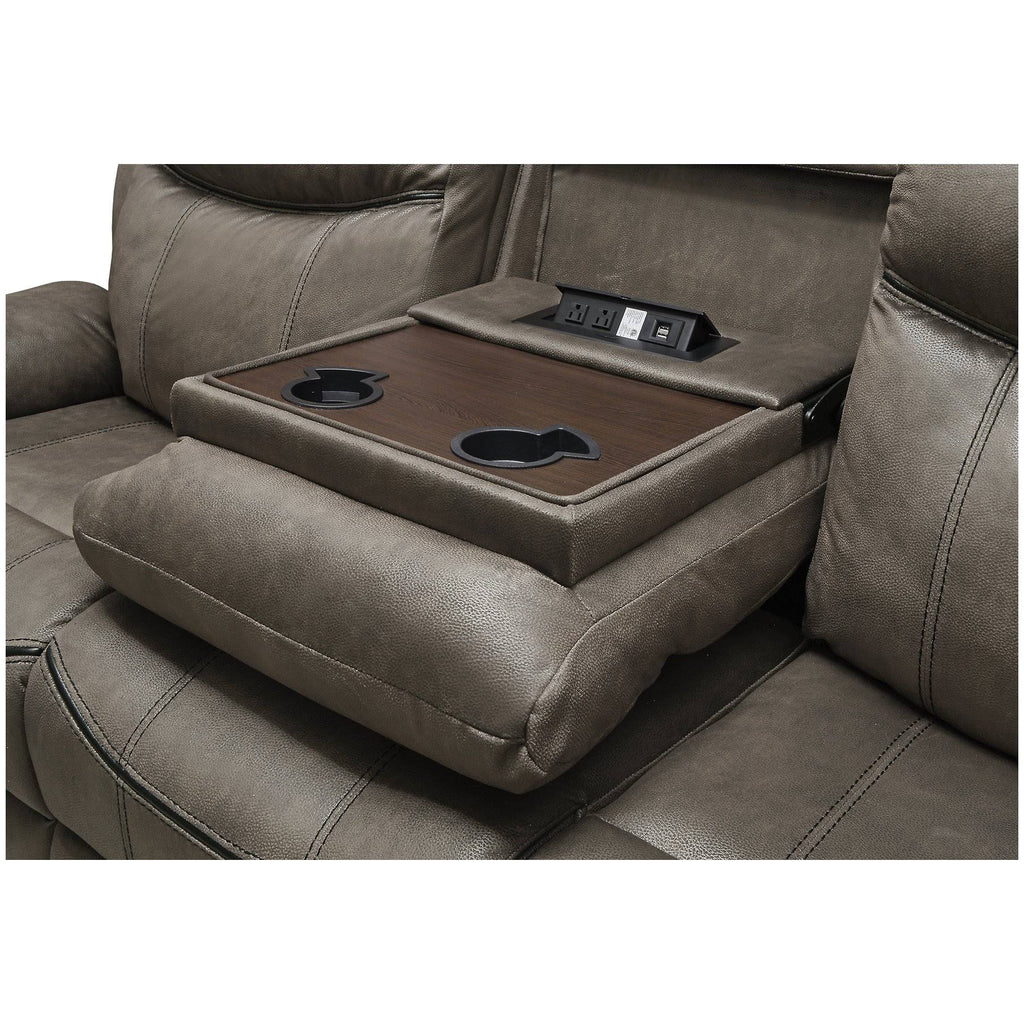Dove Grey Loveseat O9555