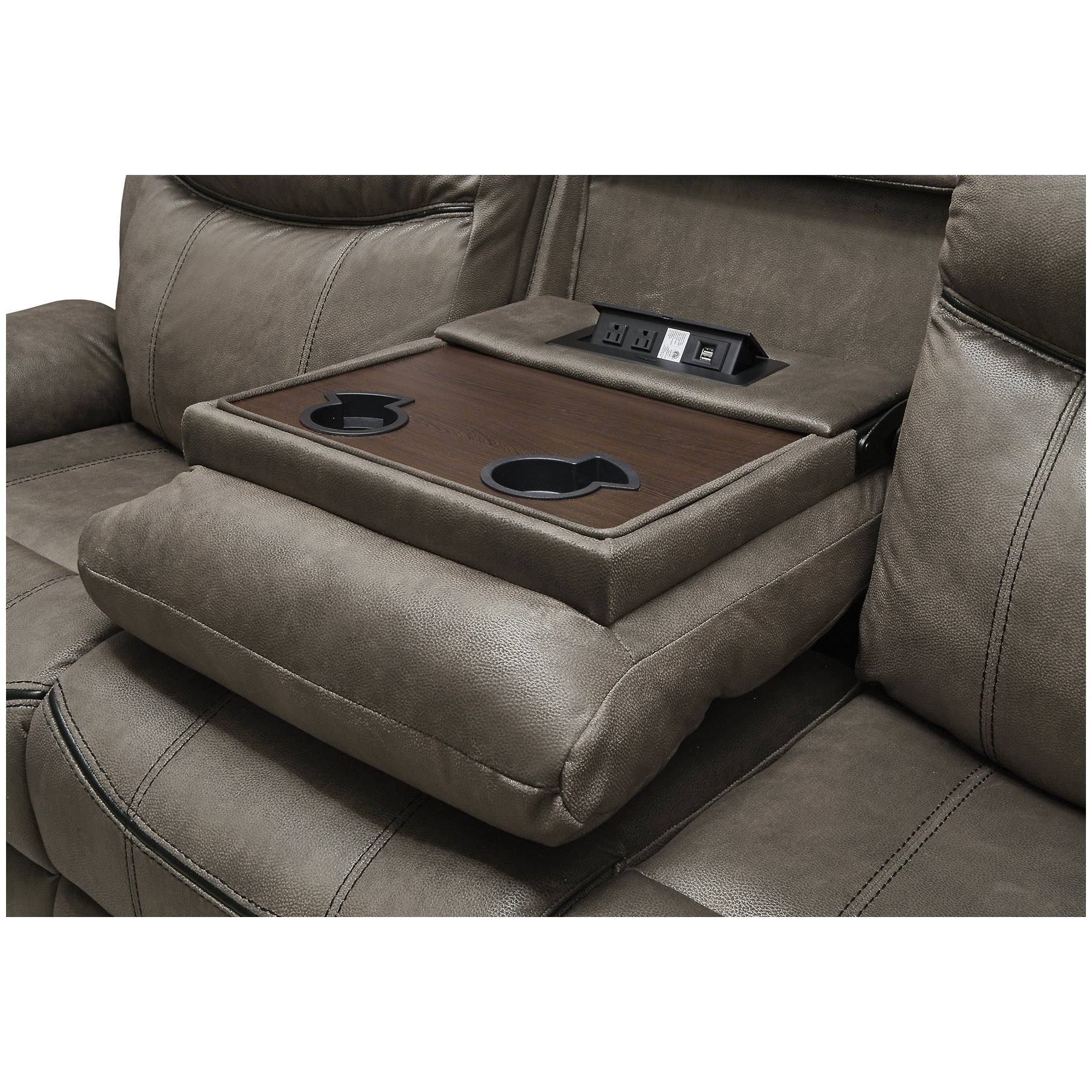 Dove Grey Loveseat O9555