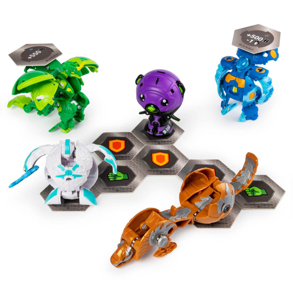 Ventus Hyper Dragonoid and Aquos Pandoxx 5-Pack Collectible Figures K813