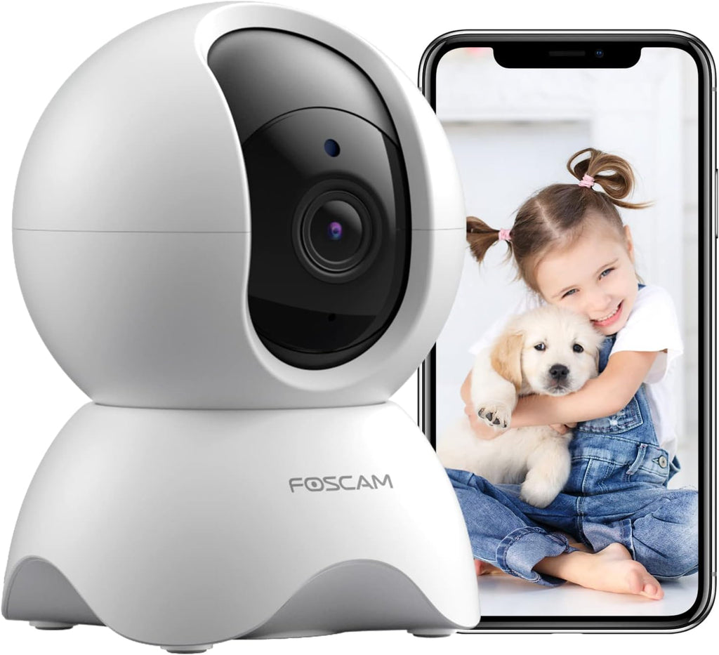 5MP Security Camera with Night Vision, 2-Way Audio, Pack of 2 M4043
