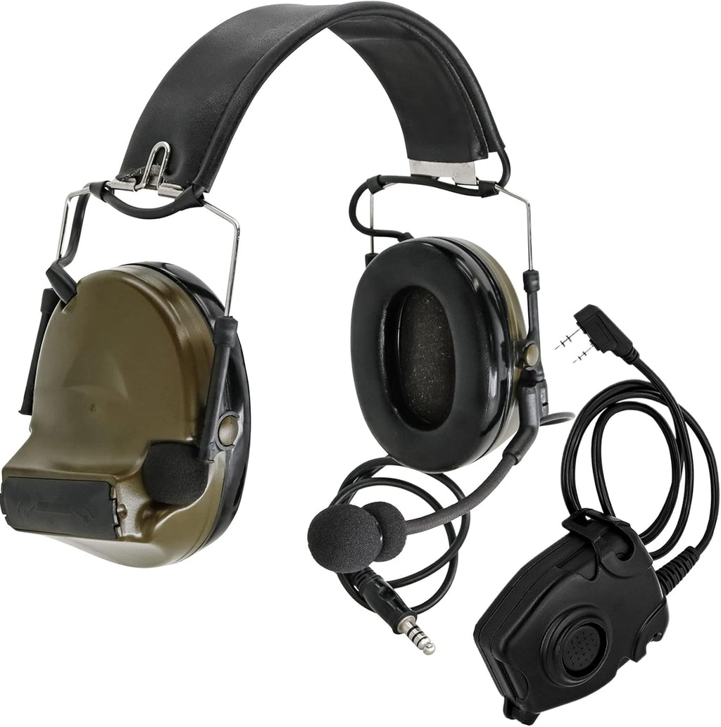 Tactical Headset with PTT Adapter D3573