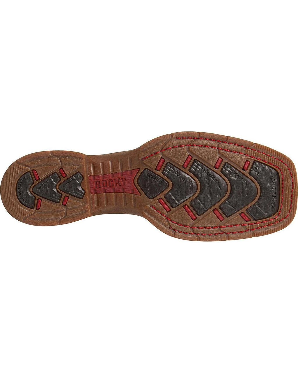 Brown 11 inch Carbon Fiber Toe Western Boots Y5638