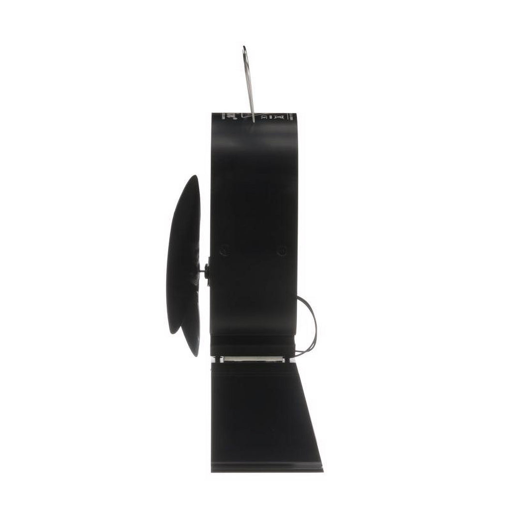 Black Aluminum Wood Stove Fan X4576