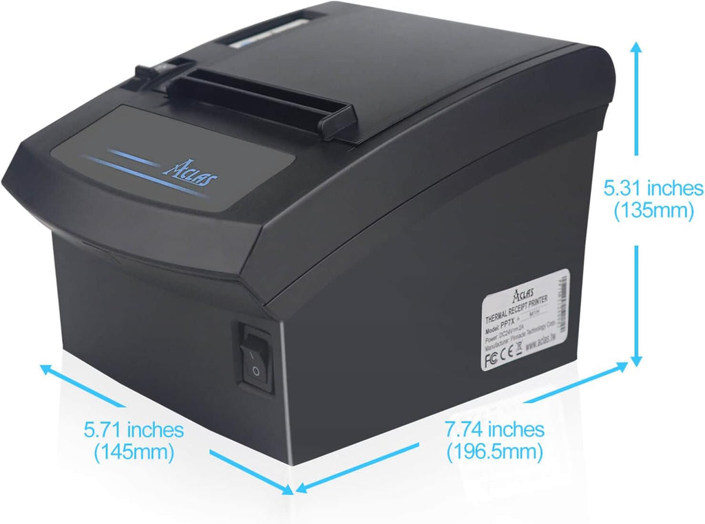 Thermal Receipt Printer 80mm with Auto Cutter Cash Drawer H433