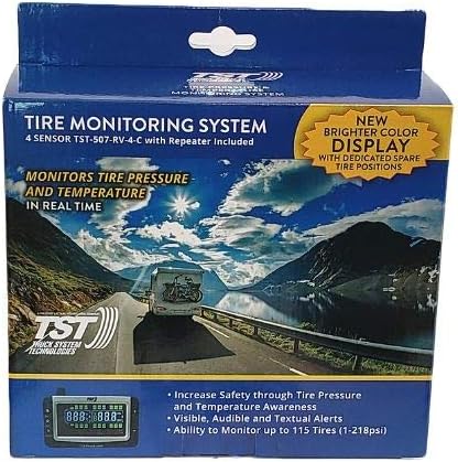 Tire Pressure Monitor with 8 Cap Sensors and Color Display C71556
