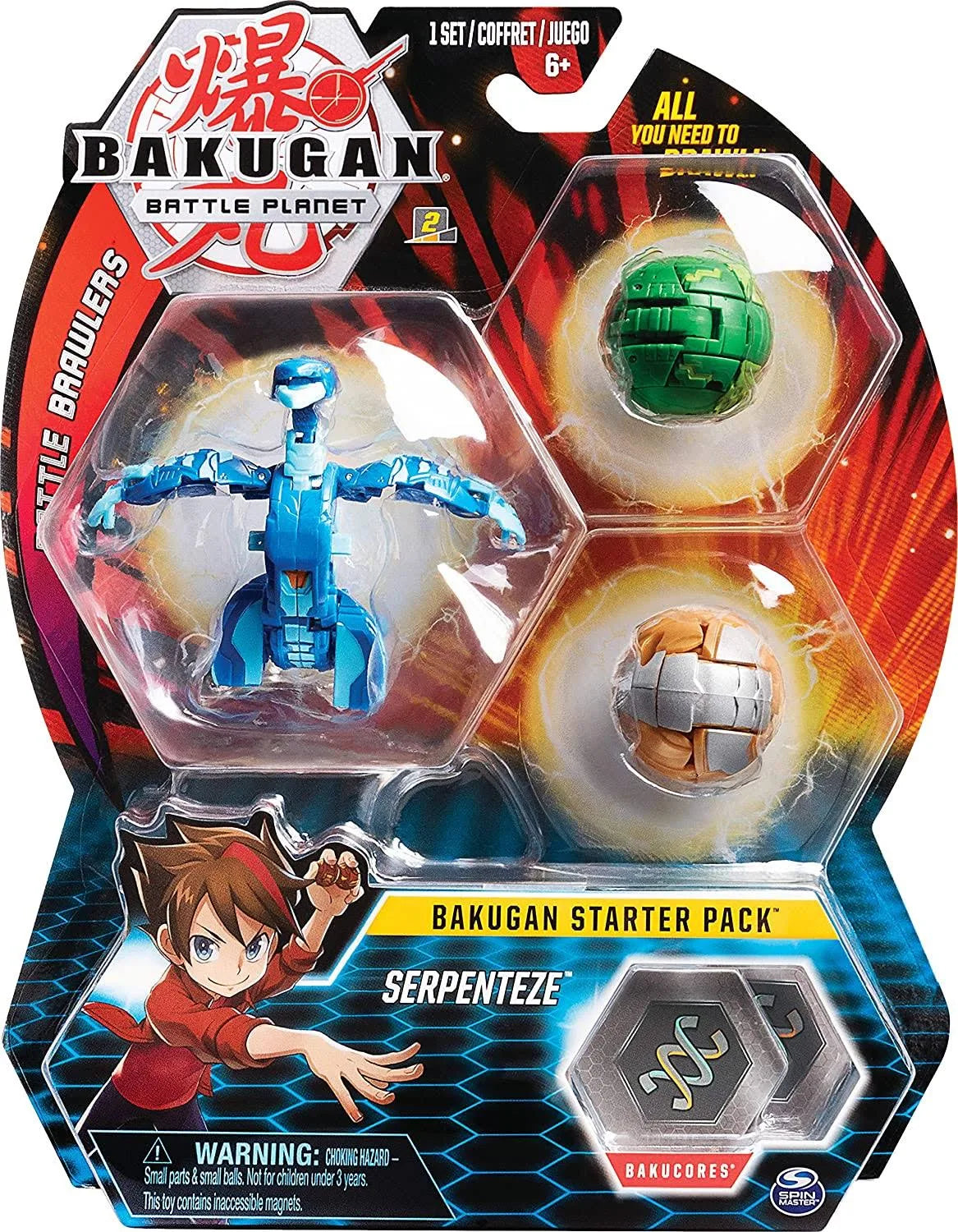 Bakugan Starter 3 Pack Toys X49580