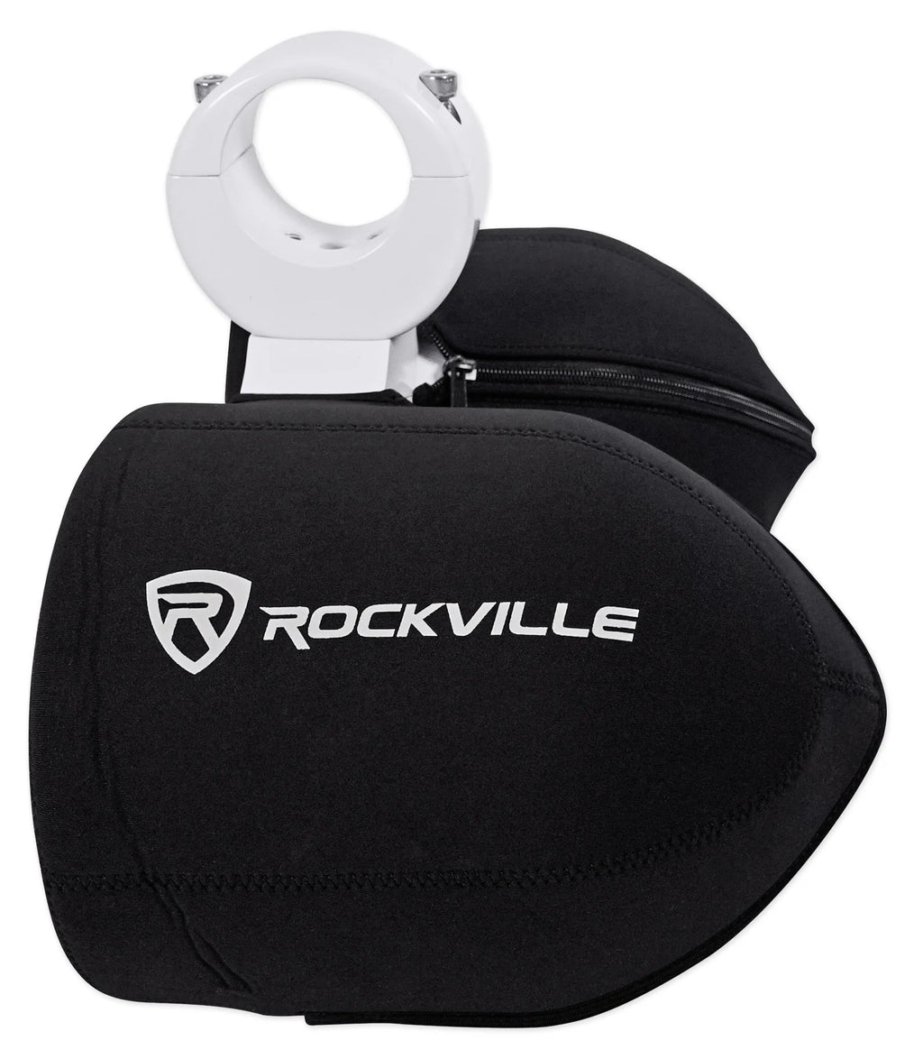 Dual 6.5" Neoprene Marine Speaker Covers E47112