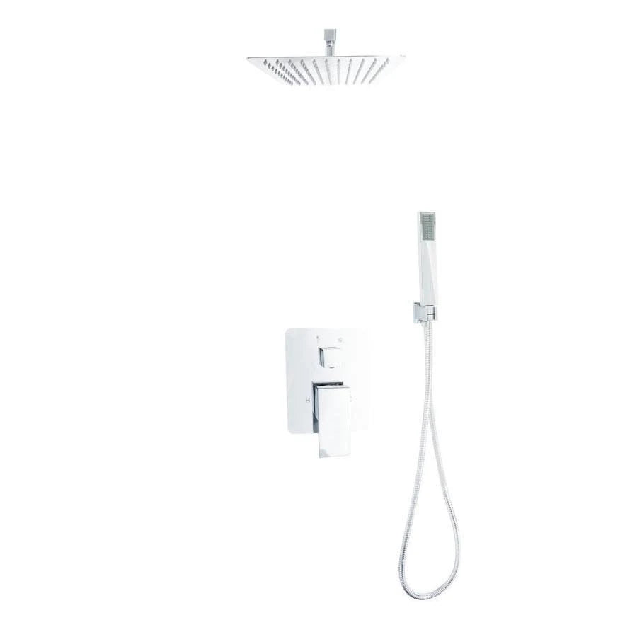 Polished Chrome Built-in Shower System with Valve O143464