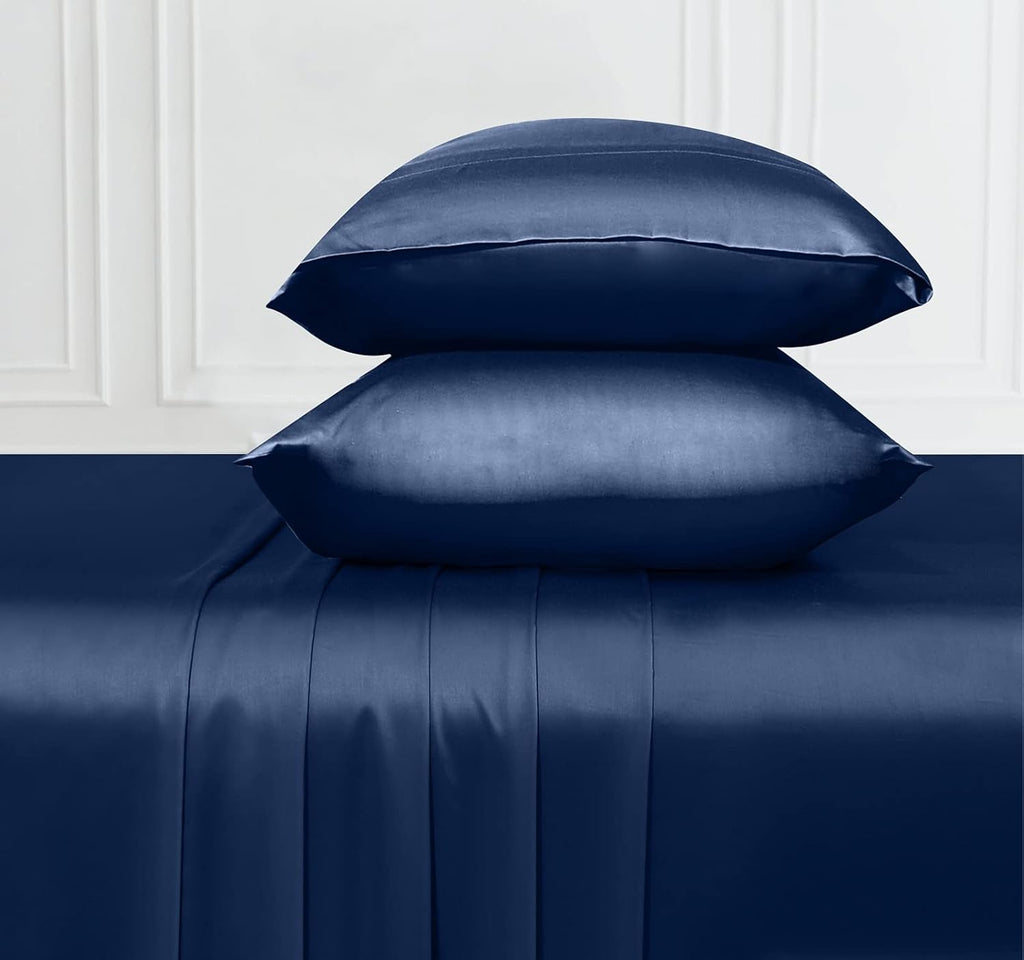 Silver Gray California King Size Bamboo Sheets Pack of 2 B520421