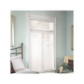 White 31x60 Faux Wood Cordless Blind T692983