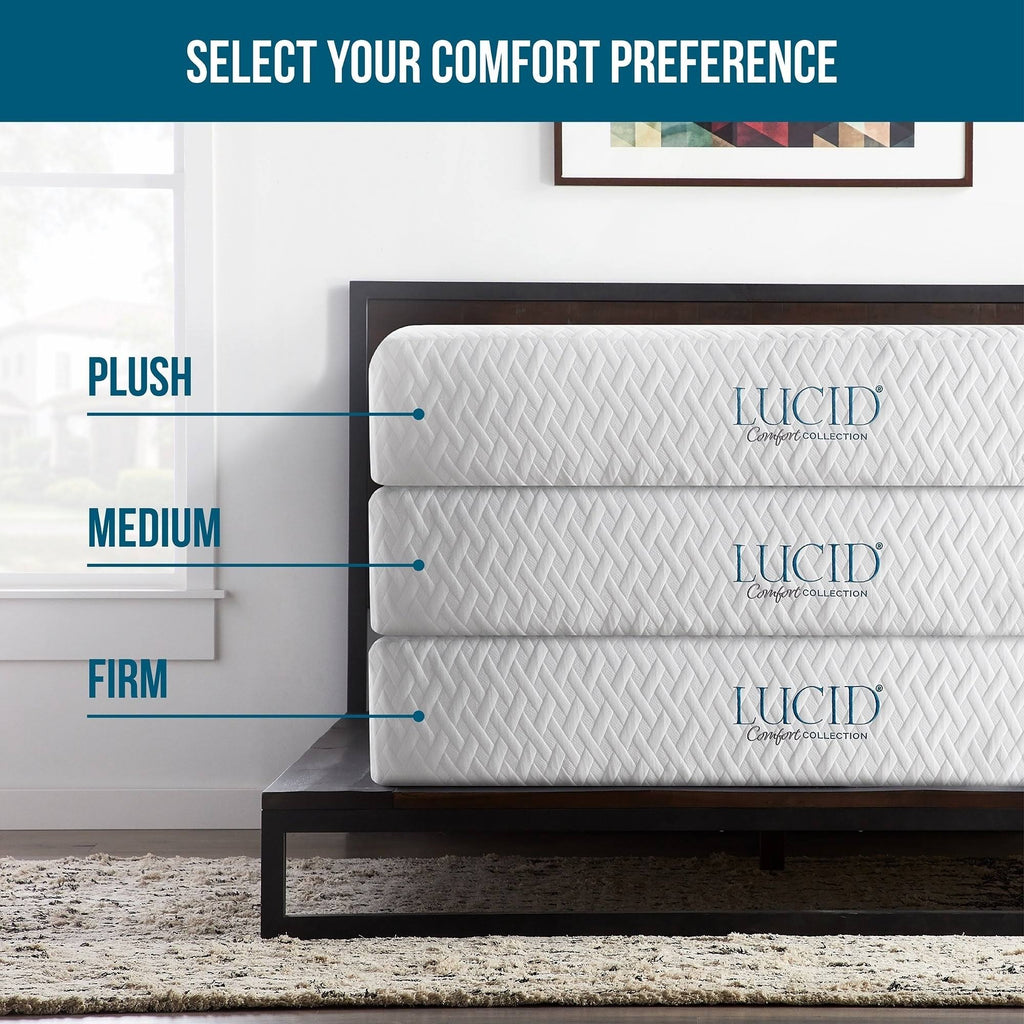 Queen Plush Gel Memory Foam Mattress S58311