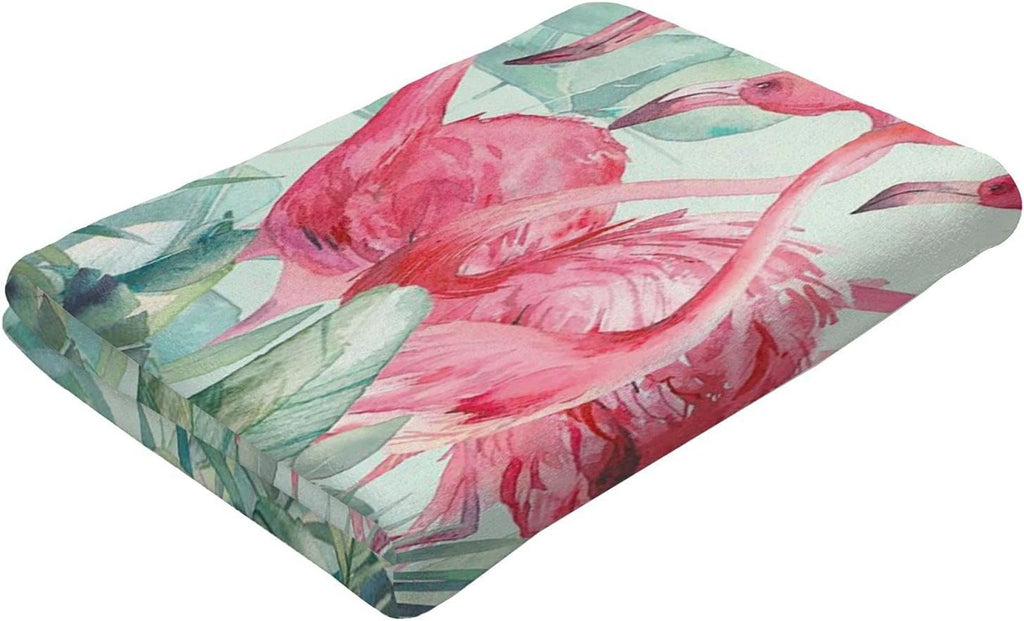 Pink Flamingo Beach Towel Q900969