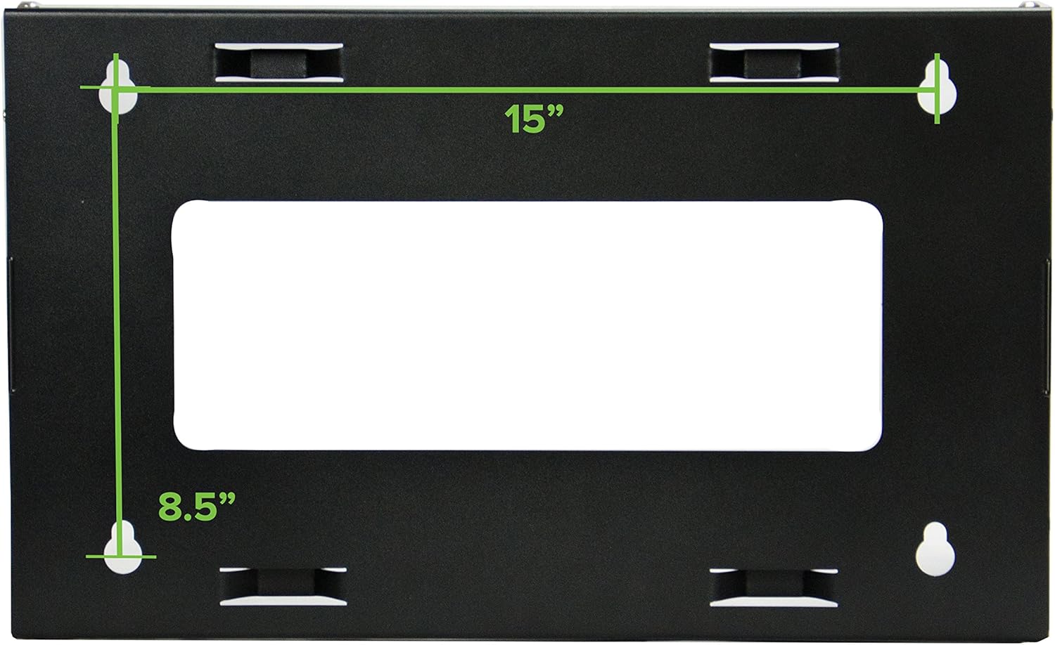 6U Wall Mount Network Equipment Rack 19 Inch Pack of 2 D99107