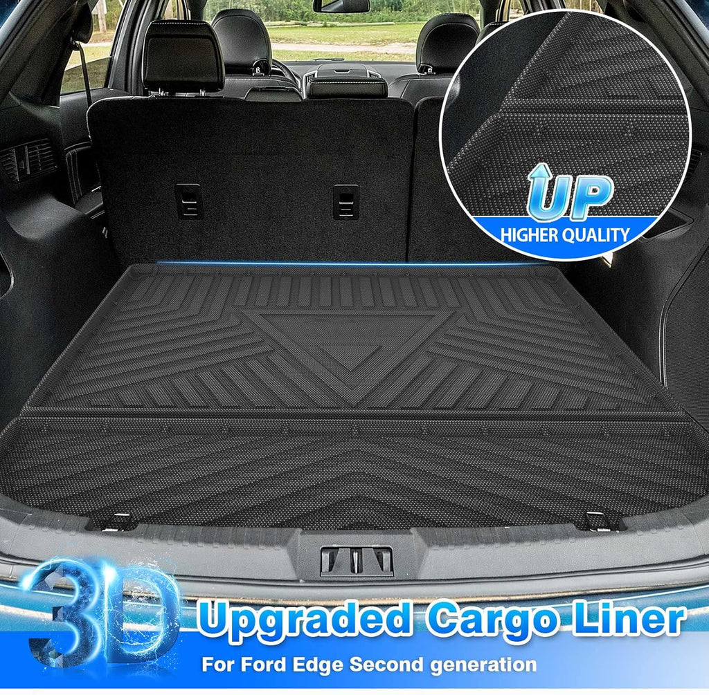 Cargo Liner Trunk Mat TPE Pack of 2 D6616