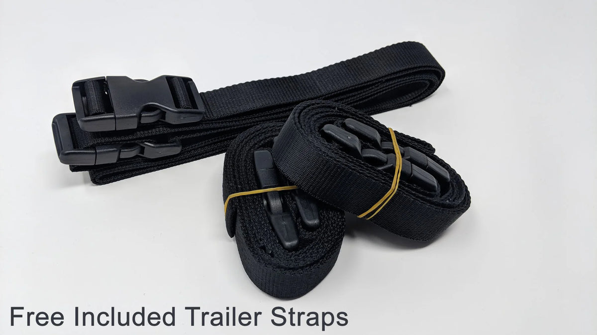Red Jet Ski Cover with Trailer Straps and Storage Bag D289