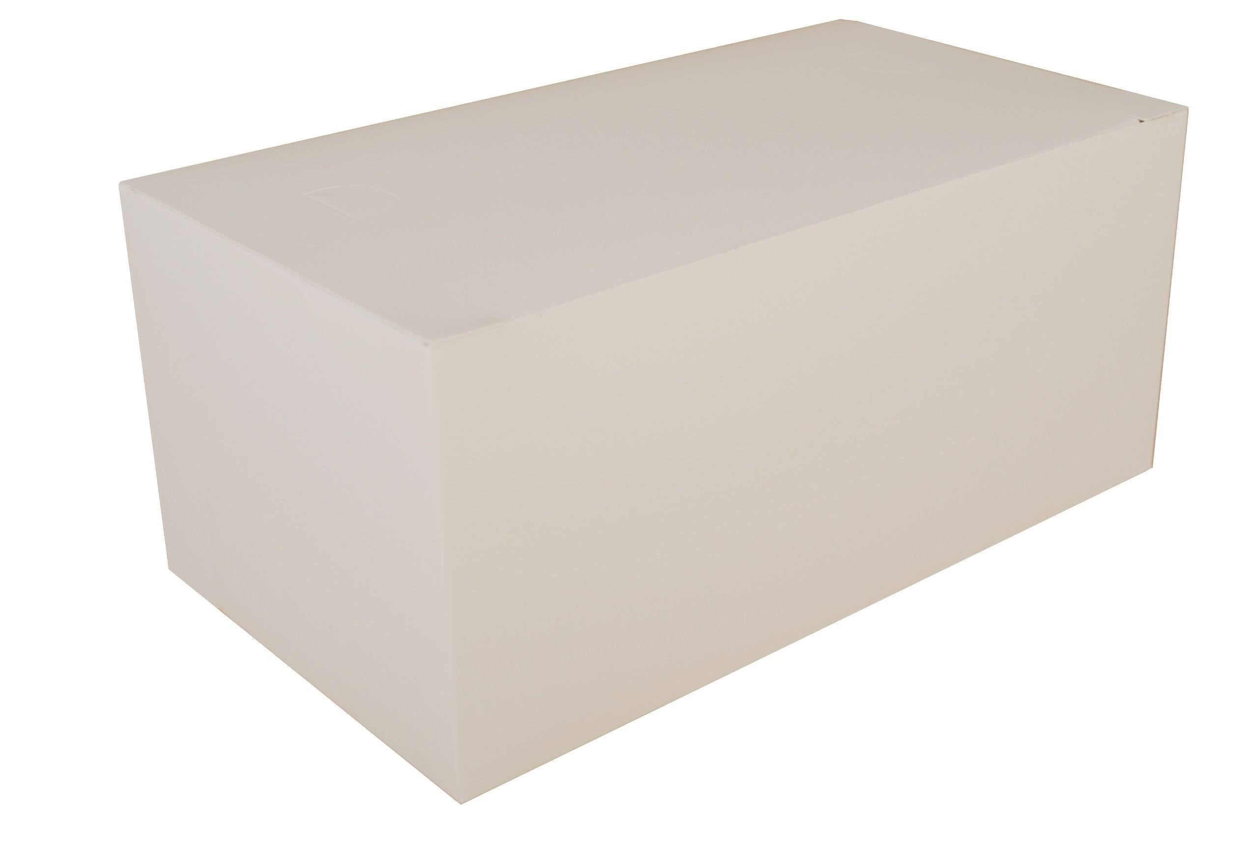 White Paperboard Tuck Top Boxes, 250-carton F6681