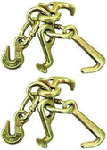 Secure Tow G70 Hook Cluster with Grab Hook for Tow Truck Flatbed Car Carrier, Pack of 2 X19829