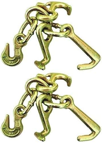 Secure Tow G70 Hook Cluster with Grab Hook for Tow Truck Flatbed Car Carrier, Pack of 2 X19829