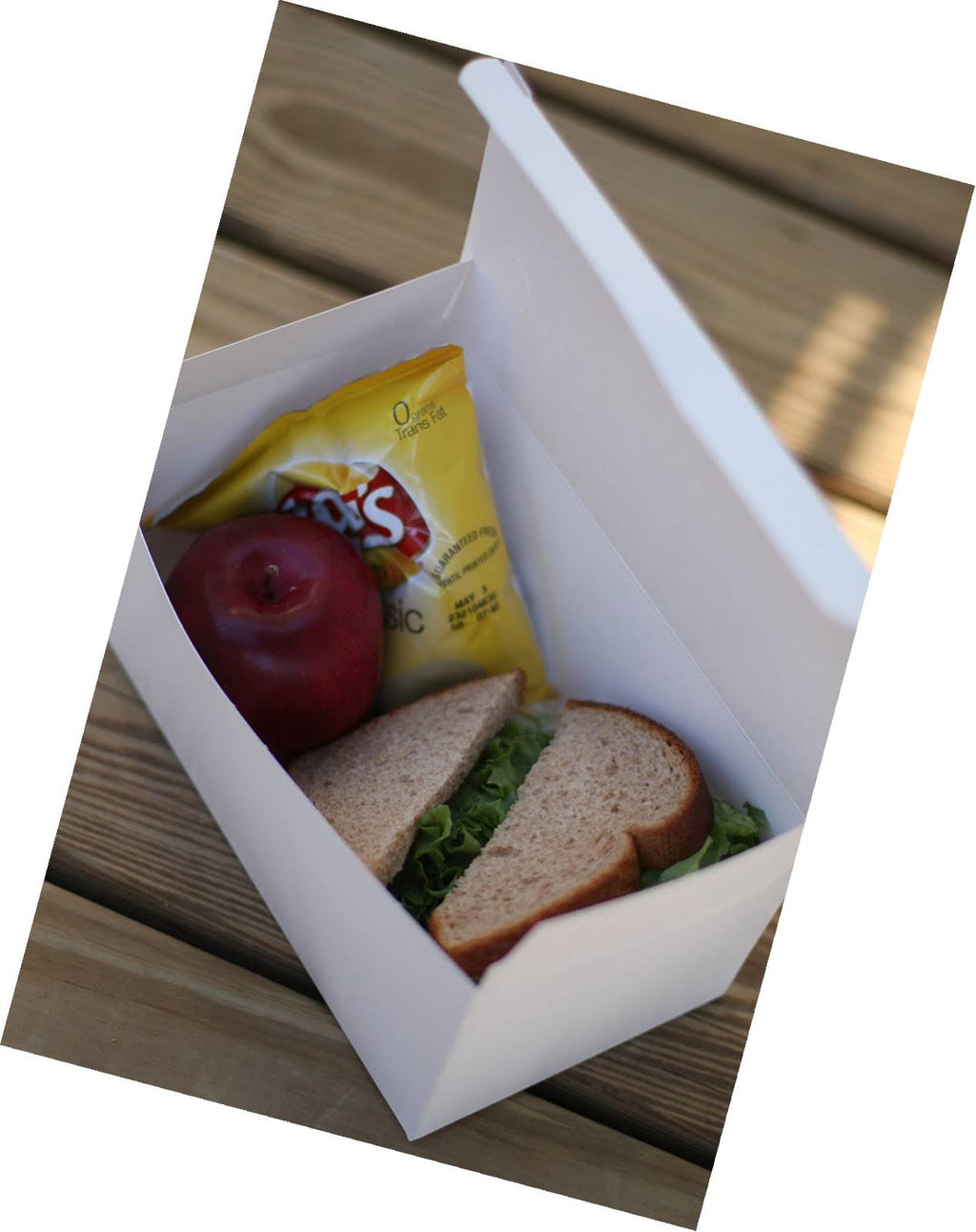 White Paperboard Tuck Top Boxes, 250-carton F6681