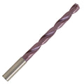 3/8x22 Carbide 140° Point 7xD Coolant Fed Drill, Reinforced Straight Shank, 95mm LOC G369140