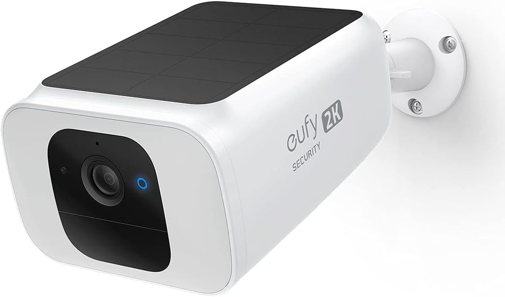 Solar-Powered Wireless Outdoor Security Camera, 2K Resolution S177579