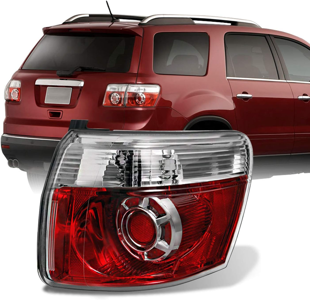 Red Brake Tail Light Passenger Right Side RH Replacement G735