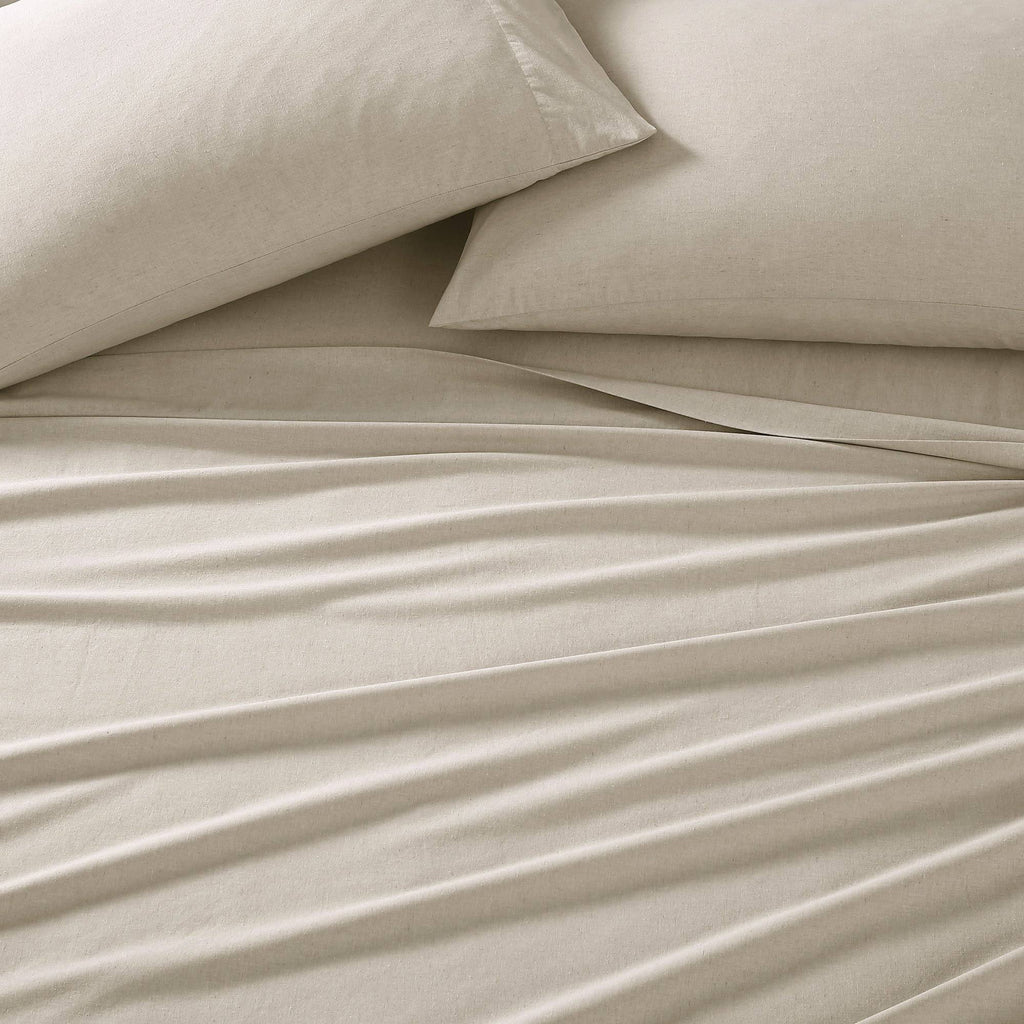 Gray Full Percale Sheet Set T588