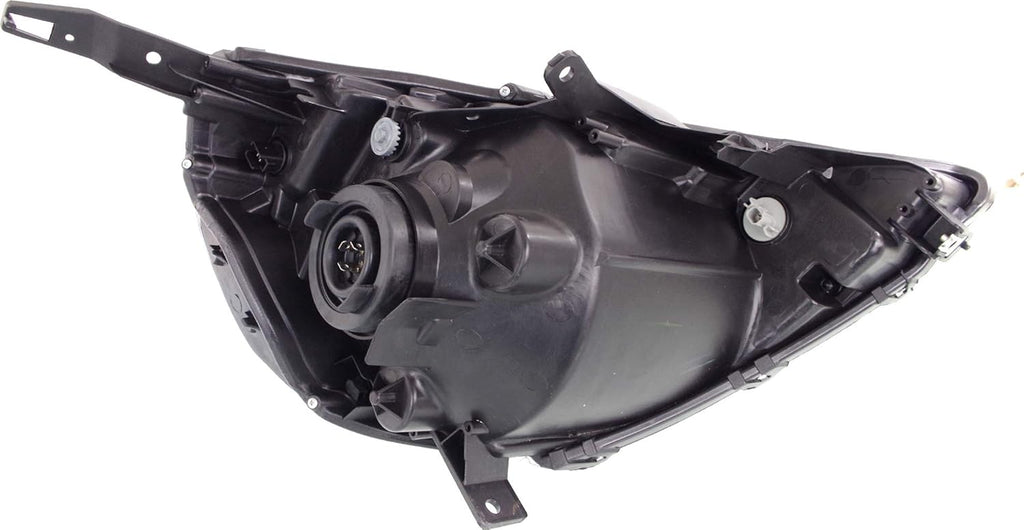 Halogen Headlight Assembly Black Interior U177