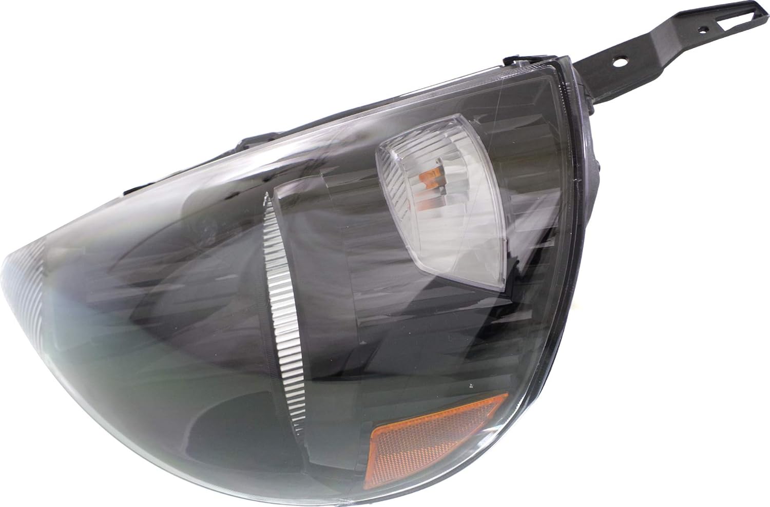 Halogen Headlight Assembly Black Interior U177