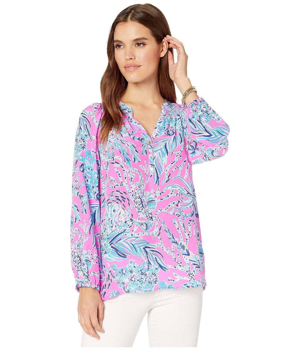 Elsa Top Mandevilla Pink Xxs N6953