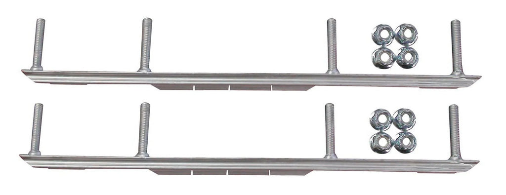 Green XPT Snowmobile Skis Complete Kit I70336