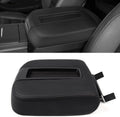 Front Center Console Lid Armrest for Chevy GMC Silverado Sierra 2007-2014 (Gray) Pack of 2 U6163