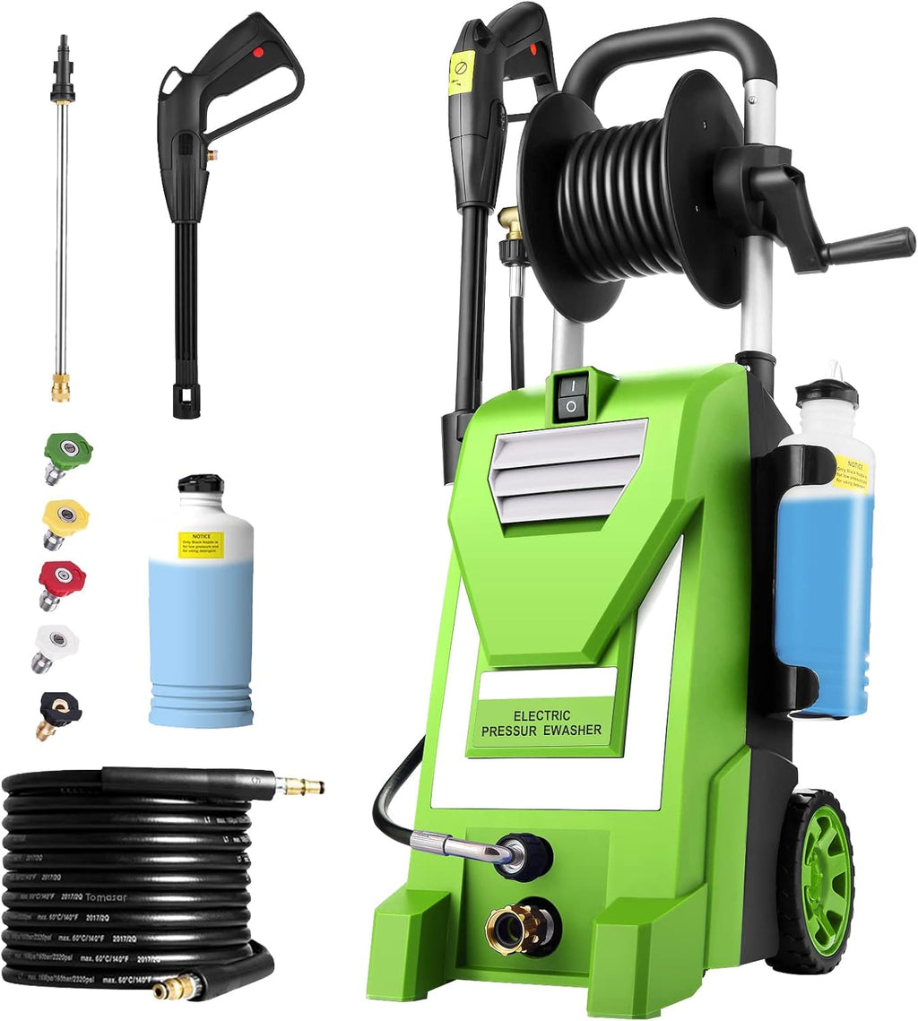 1800W Electric Pressure Washer with 5 Nozzles K152