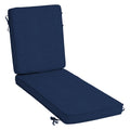 Sapphire Blue Outdoor Chaise Lounge Cushion 72 x 21 S48816