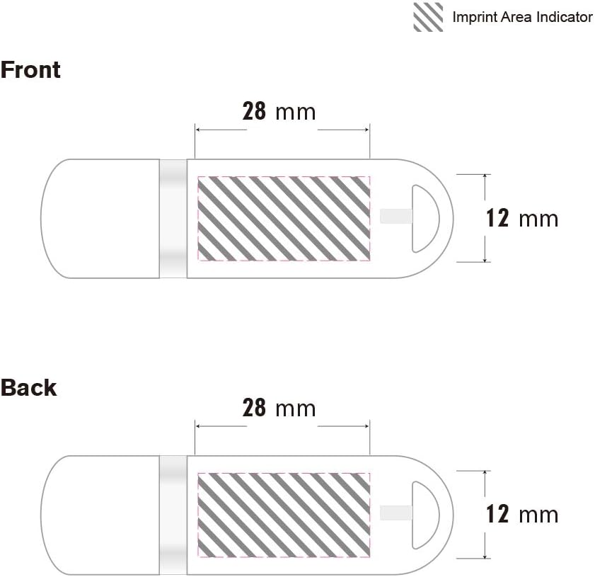 100 Pack 128MB USB Flash Drive W66617