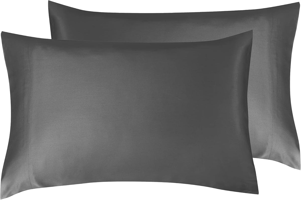 Silver Gray California King Size Bamboo Sheets Pack of 2 B520421
