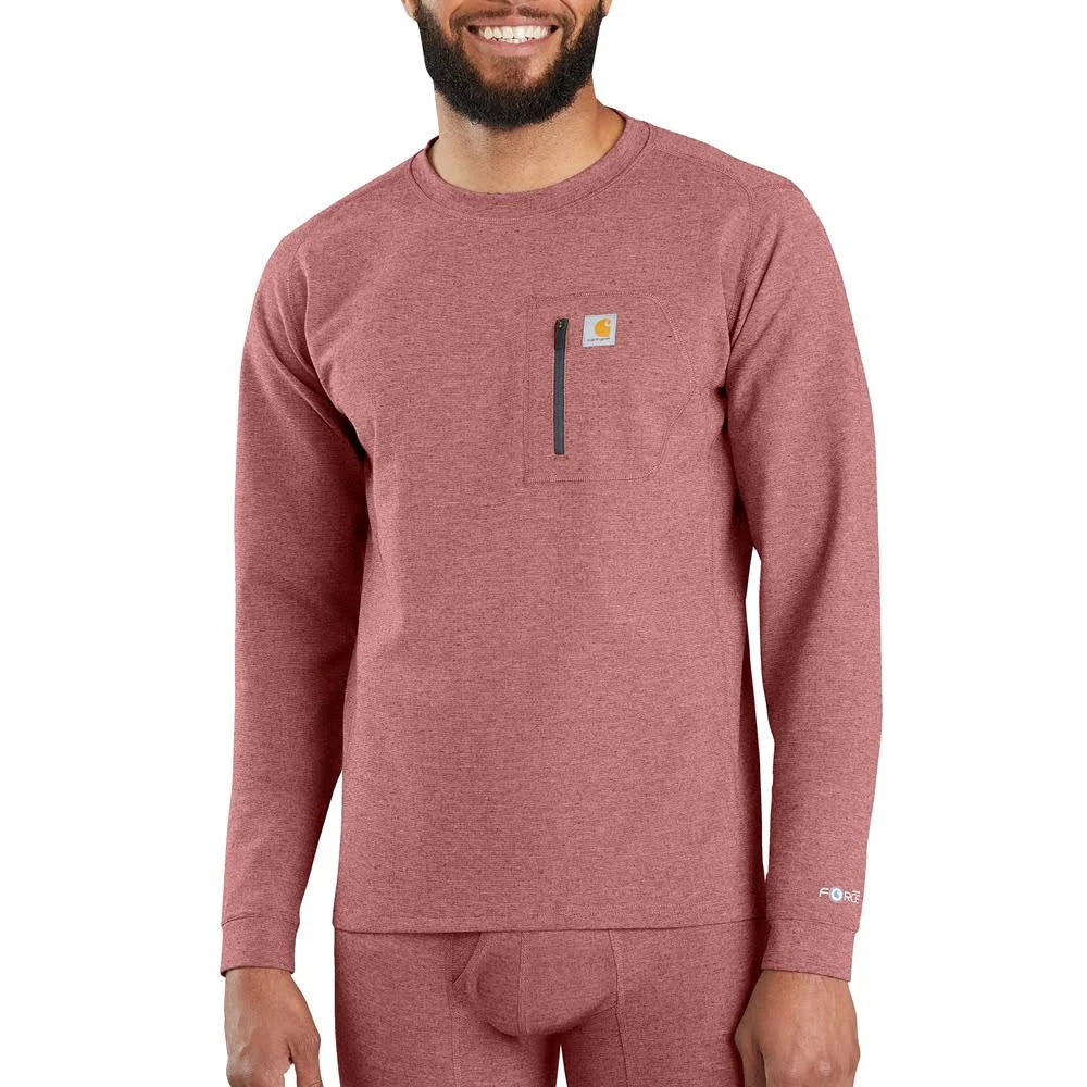 Brick Red Heavyweight Crew L5103